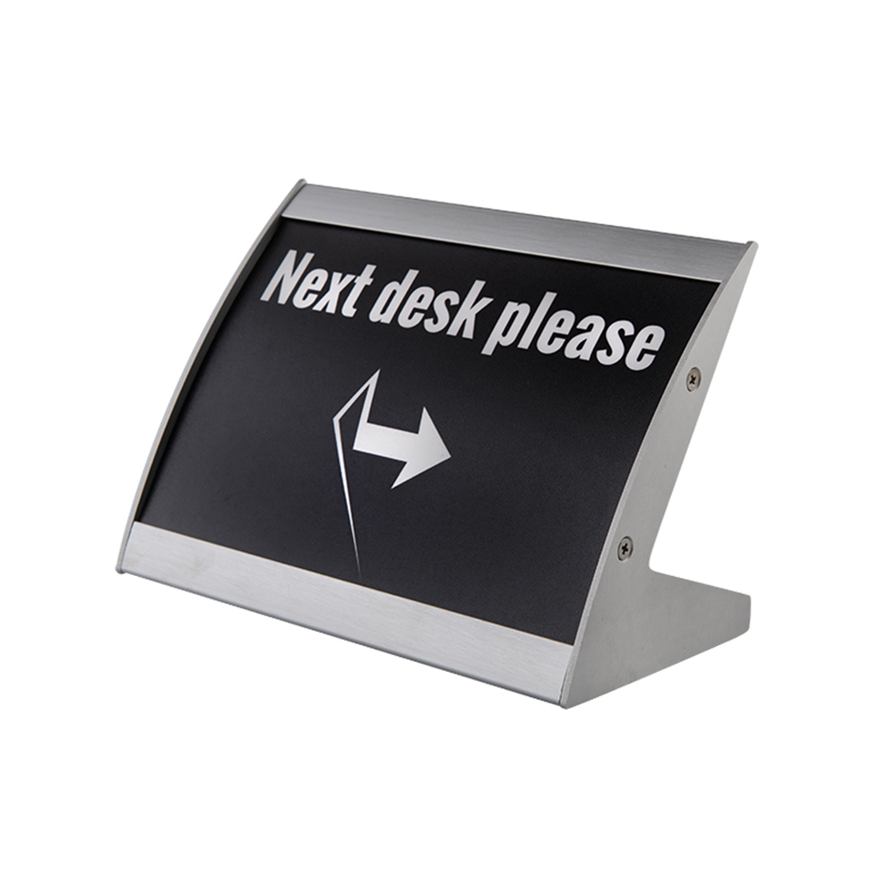 Commander Table Sign Table Sign | Vista System