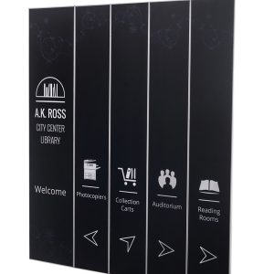 Sharp Directory Signs