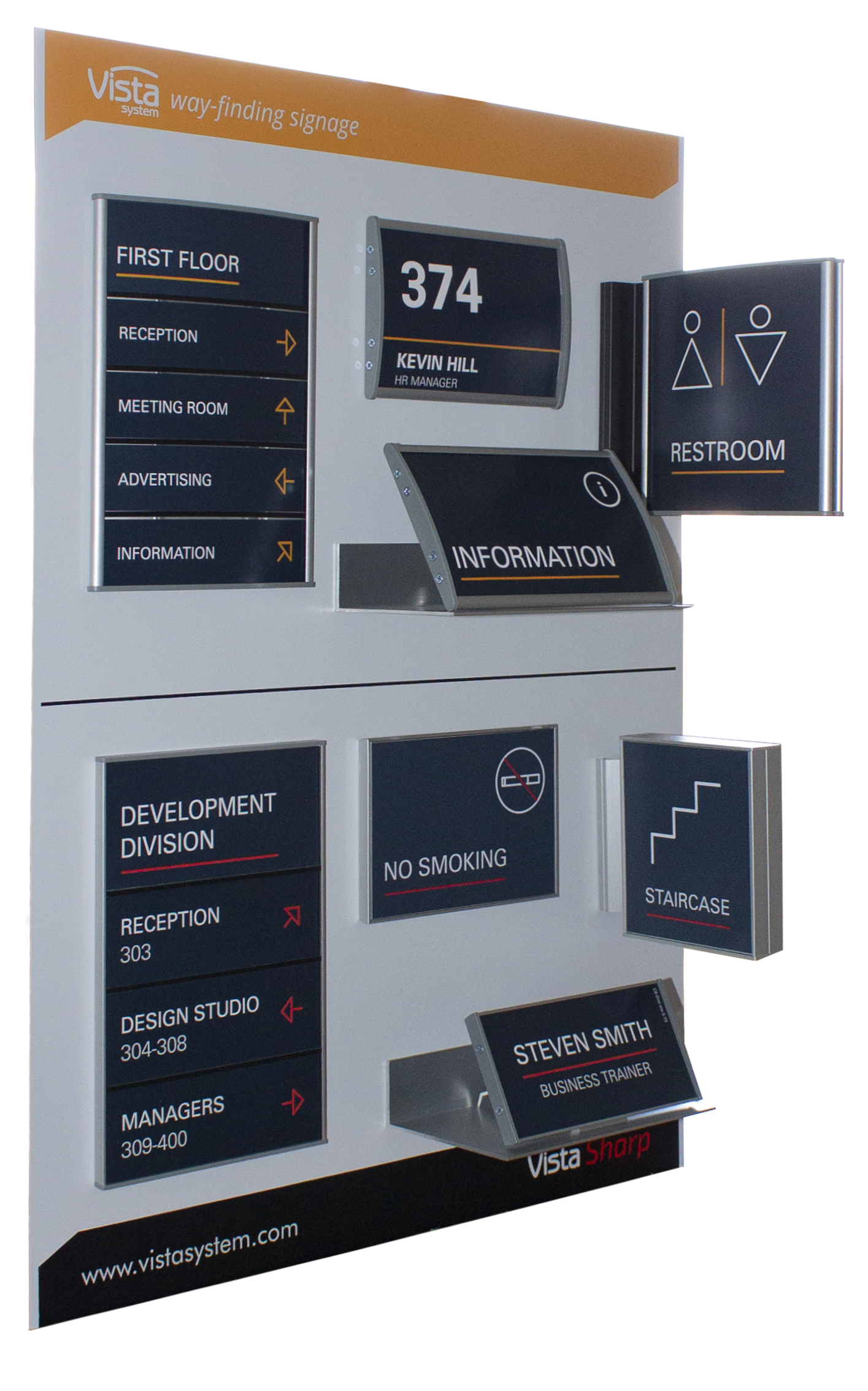 Distributor Display Sign Kit Vista System