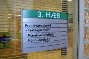 Vista System Family Directory Signs