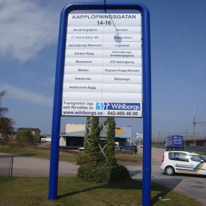 Vista System Used for Extreme Makeover of Business Park Directory in Malmö Sweden