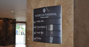hotel signage project