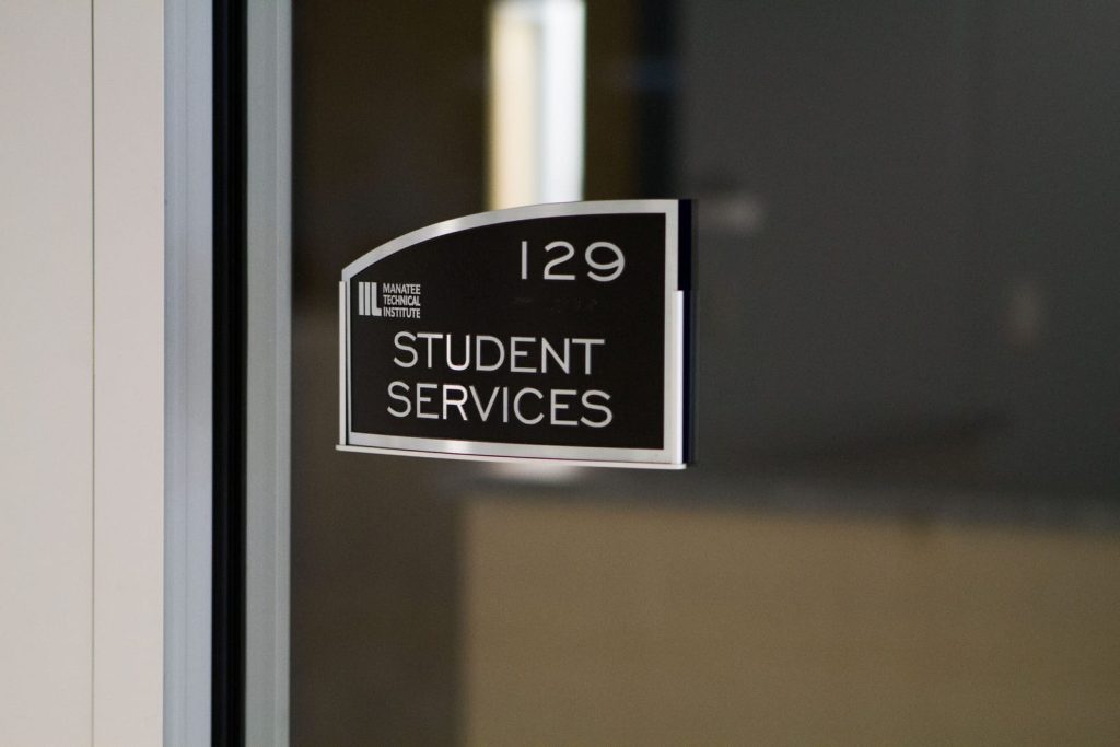 Technical Institute, Bradenton — Vista signage installation, photo 10