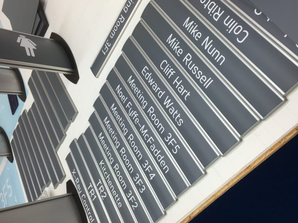 The Welding Institute (TWI) — Vista signage installation, photo 5